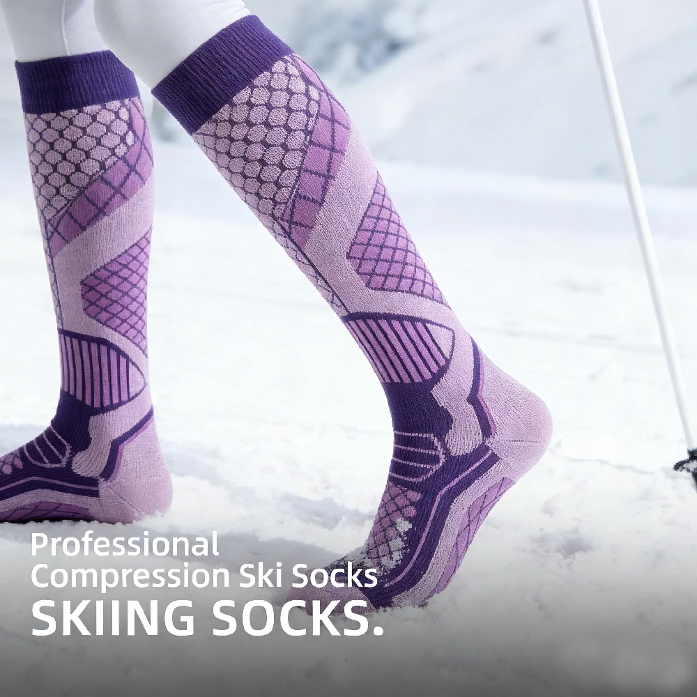 Thermal Sock Winter - 1 Para Grubych, Termicznych Skarpet Narciarskich