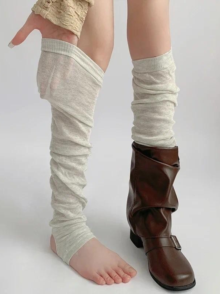 Knee High Sock Women - Skarpetki damskie 50 cm na wiosnę