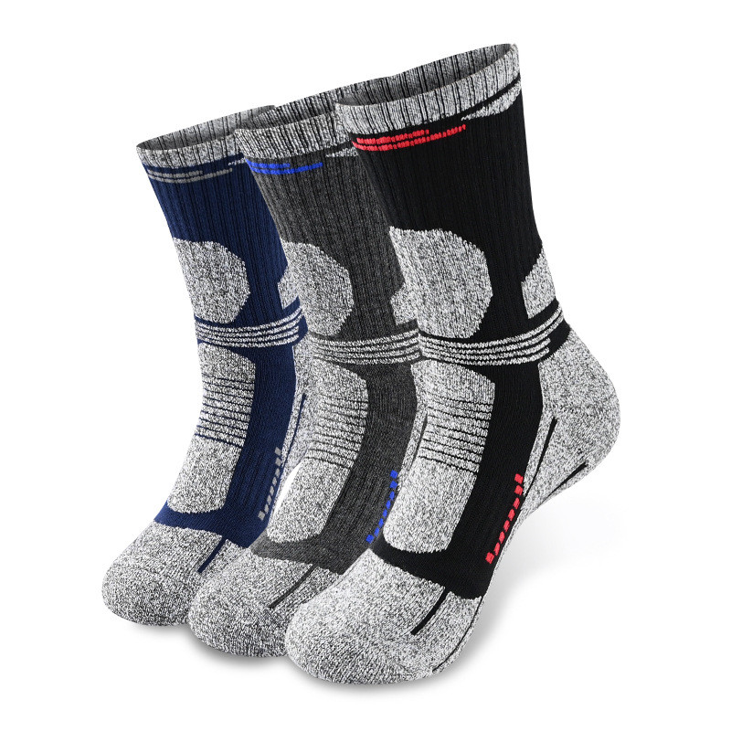 Thermal Sock Winter - Zimowe męskie damskie bawełniane termiczne podkolanówki