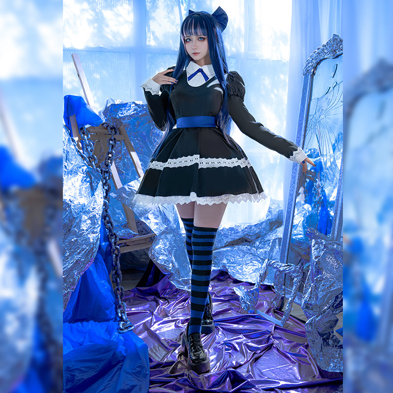 Knee High Sock Women - Kostium Cosplay Panty & Stocking with