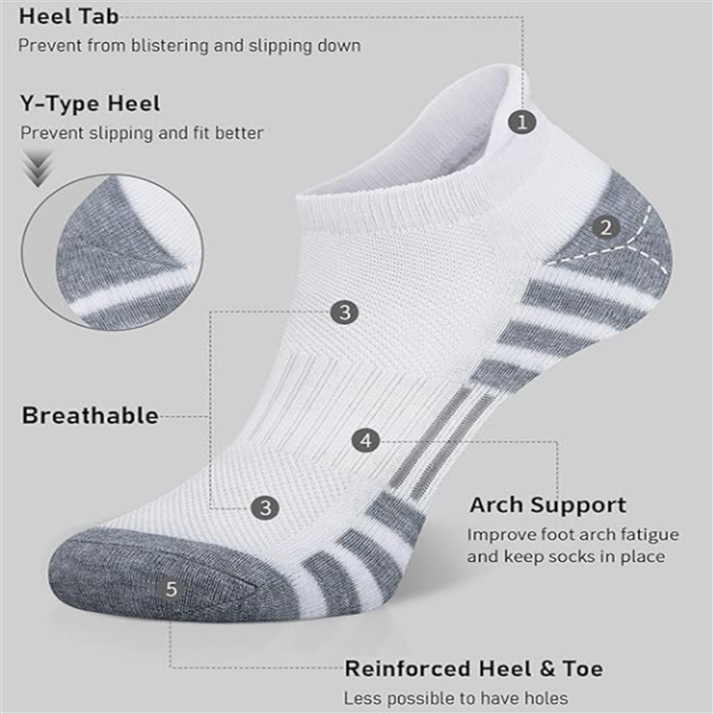 Amortyzowane, oddychające skar – Ankle Sock Low Cut recenzja i cena