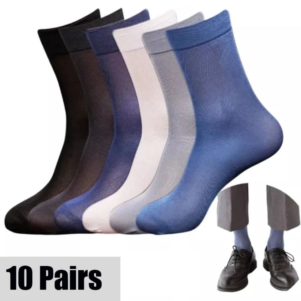 10 par Casualowych Oddychający – Silk Sock Bamboo recenzja i cena
