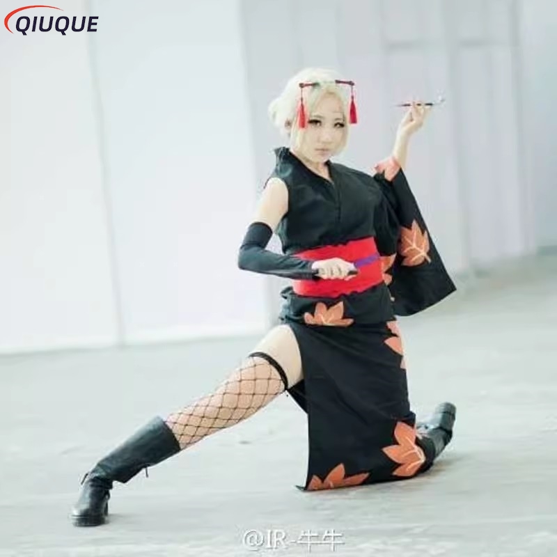 Kostium Cosplay Tsukuyo Peruka – Fishnet Stocking Women recenzja i cena