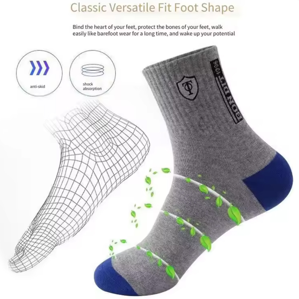 Męski zestaw 20 par wysokiej j – Cotton Crew Sock Pack recenzja i cena
