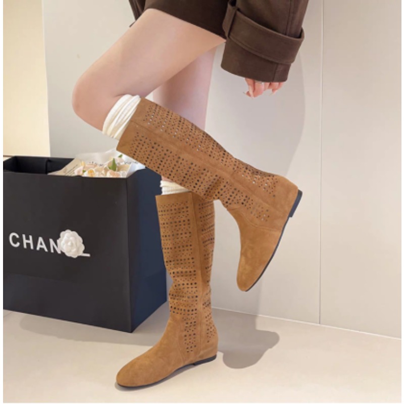 Damskie buty boho do kolan, lu – Boot Sock Slouchy recenzja i cena